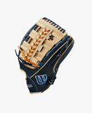 Wilson A2000 JR44 12.75" - WBW101624 Baseball Outfield Glove LHT