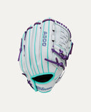 Wilson 2026 A500 Siren - 12" - Youth Fastpitch Softball Glove