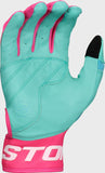 Easton Walk-Off Ethos Drip Batting Gloves Mint/Pink | Adult