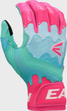 Easton Walk-Off Ethos Drip Batting Gloves Mint/Pink | Adult