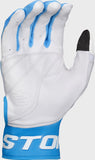 Easton Walk-Off Ethos Drip Batting Gloves Blue/White | Adult