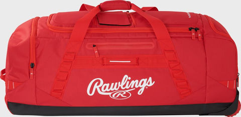 Rawlings YADI2 Wheeled Equipment Bag - Red