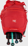 Rawlings YADI2 Wheeled Equipment Bag - Red