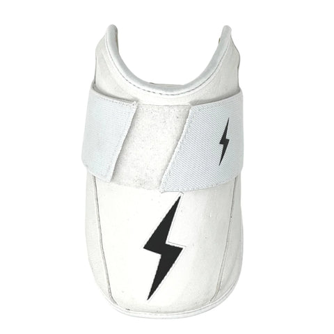 Bruce Bolt Original Series 6" Elbow Guard - White - Adult
