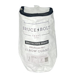 Bruce Bolt Original Series 6" Elbow Guard - White - Youth