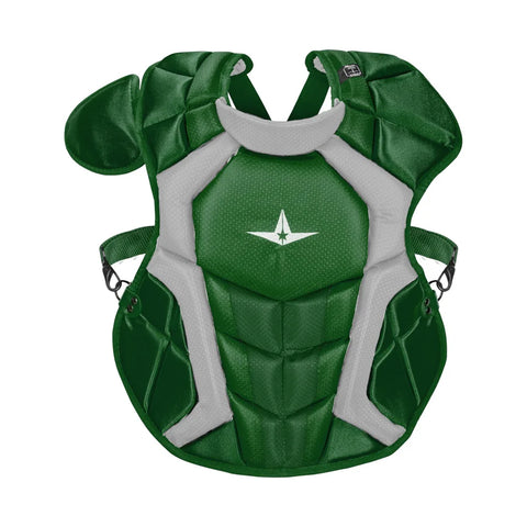 AllStar S7 AXIS Chest Protector - Ages 16-18 - Green