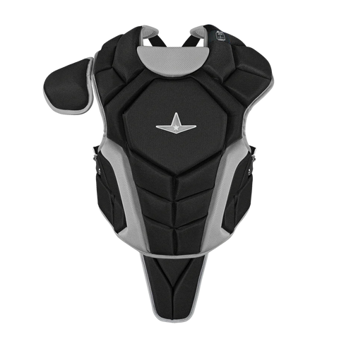 AllStar Top Star Chest Protector - Ages 12-16 - Black