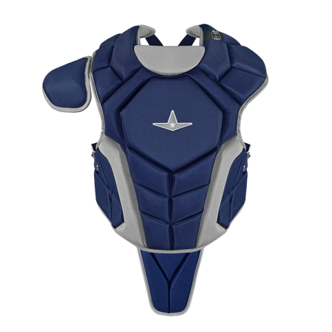 AllStar Top Star Chest Protector - Ages 9-12 - Navy