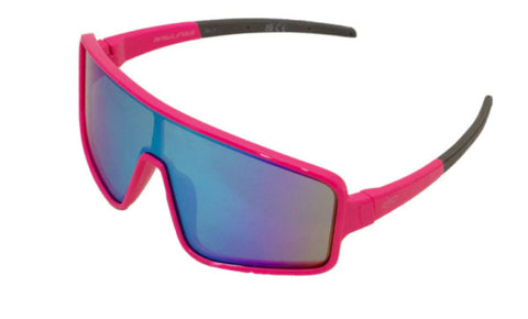 Rawlings Pink/Blue Mirror Shield Sunglasses (Pink)