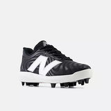 New Balance J4040v7 Rubber Molded Youth Cleat - Black