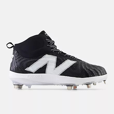 New Balance 2024 FuelCell 4040v7 Mid-Metal Cleats - Black