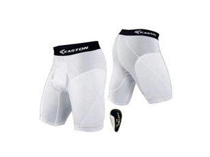 Easton Protective Sport Short with Cup - White