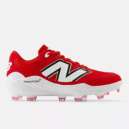 New Balance 2025 Fresh Foam 3000V7 Molded Cleats - Red