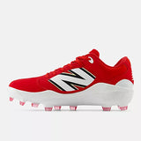 New Balance 2025 Fresh Foam 3000V7 Molded Cleats - Red