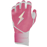 Bruce Bolt Bear Series Long Cuff Batting Gloves - Dusty Pink - Adult