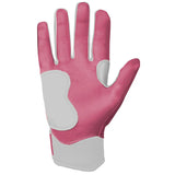 Bruce Bolt Bear Series Short Cuff Batting Gloves - Dusty Pink - Adult