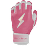 Bruce Bolt Bear Series Short Cuff Batting Gloves - Dusty Pink - Adult