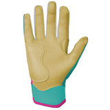 Bruce Bolt Fernando Tatis Jr. Signature Series Short Cuff Batting Gloves - Mint/Pink - Adult