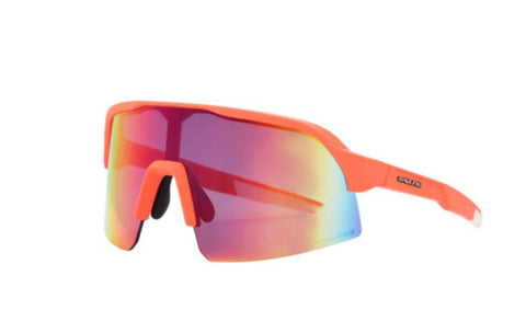 Rawlings Orange/Red Mirror Shield Sunglasses (Orange)