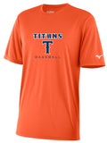 Mizuno NXT Short Sleeve Shirt (Orange) - Titans Baseball Club