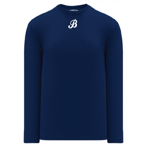 Athletic Knit A1900 Long Sleeve Tee - 'B' Barrie Baycats