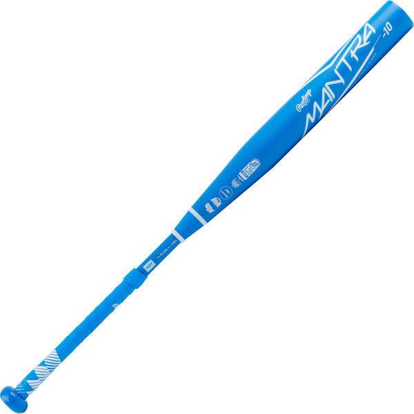 Batte Rawlings Mantra Fastpitch 32" 21 Oz Drop -10 - Composite Bleue (Occasion)