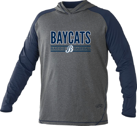 Rawlings Hurler Youth Barrie Baycats Hoodie | Sublimated Logo