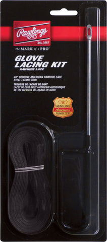 Rawlings Black Glove Lacing Kit - GLK-B