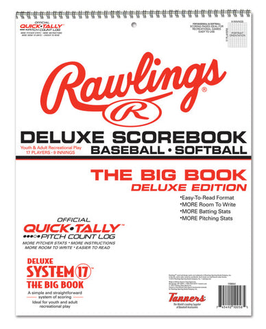 Rawlings System-17 Deluxe Scorebook - 17SBDLX