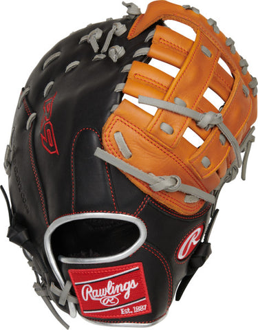 Rawlings R9 ContoUR 12" LHT - First Base Baseball Glove